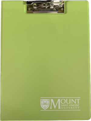 Msvu Lever Clipboard - Lime Green